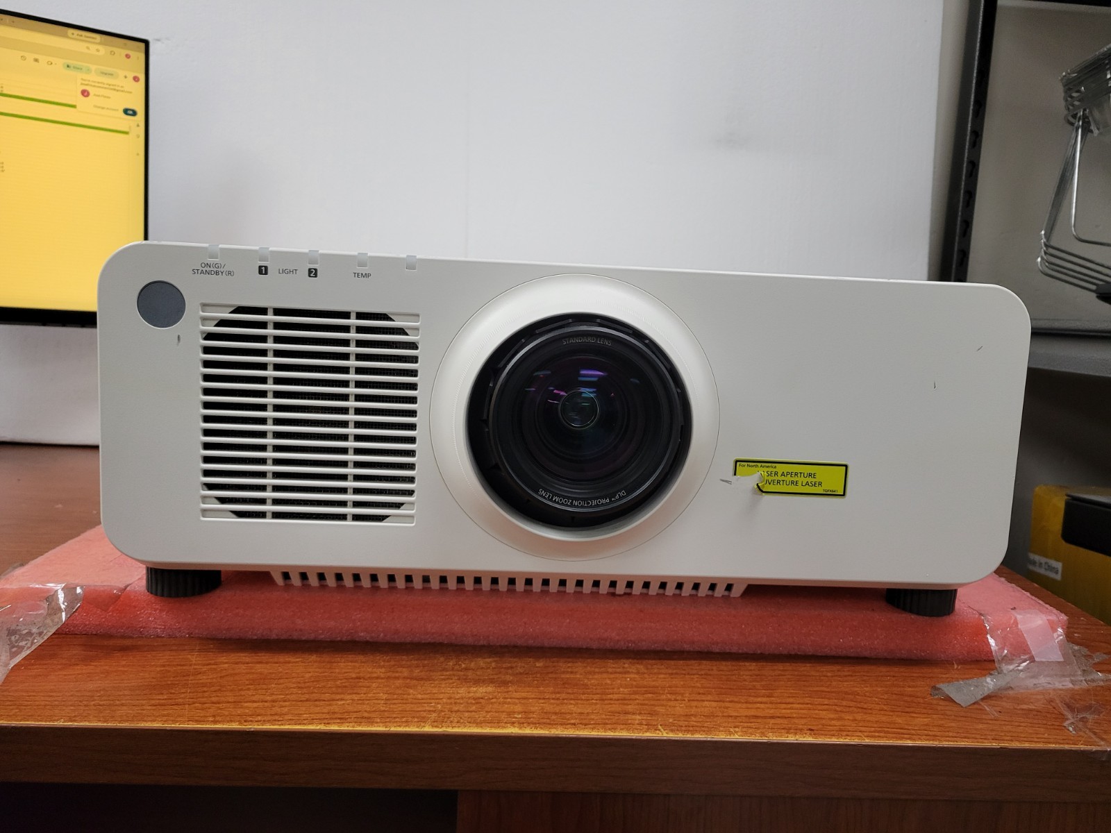 Panasonic PT-RZ770 WUXGA DLP Large Venue Projector 1959 Lamp Hours | P484