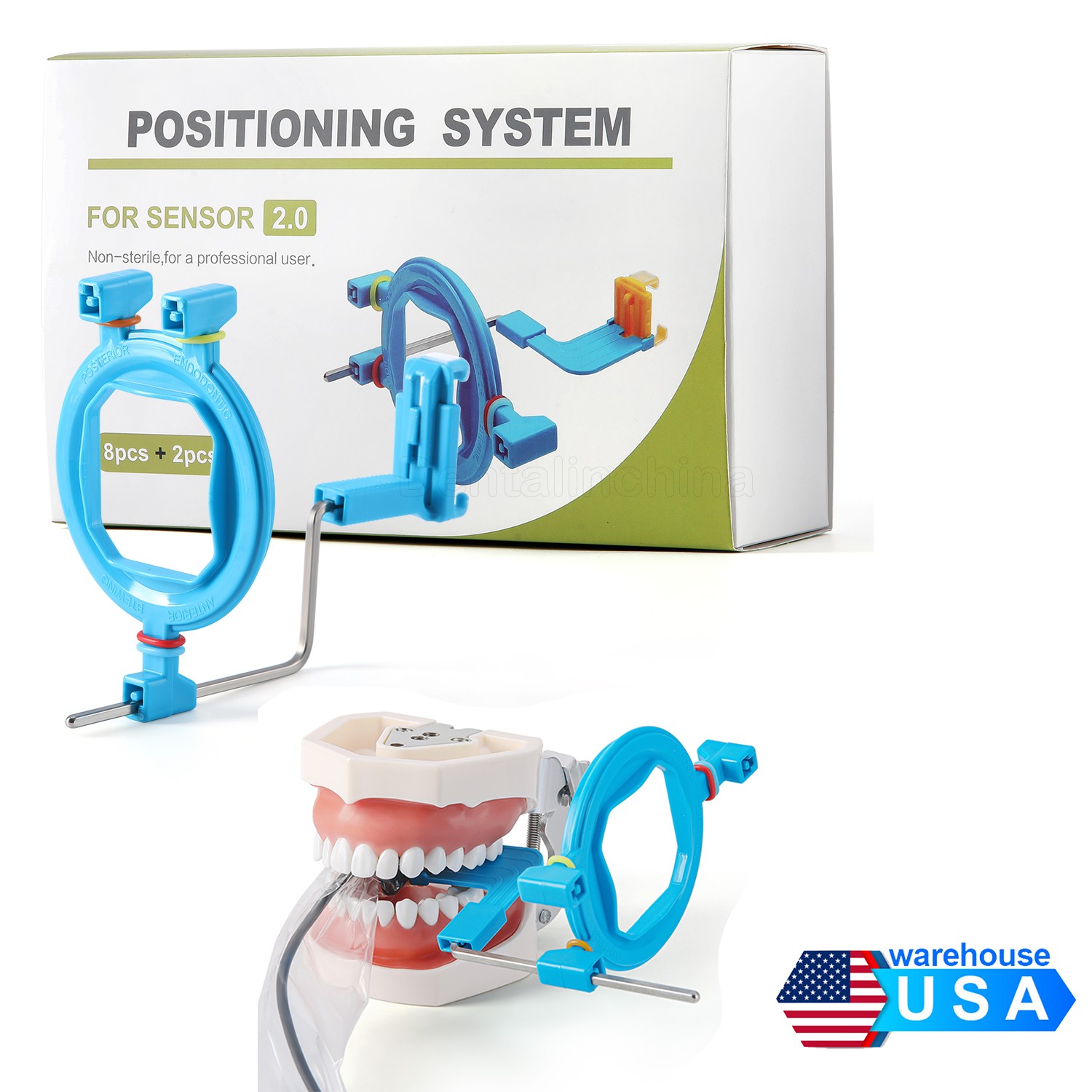 dental Sistema de posicionamiento de la película oral del titular del sensor