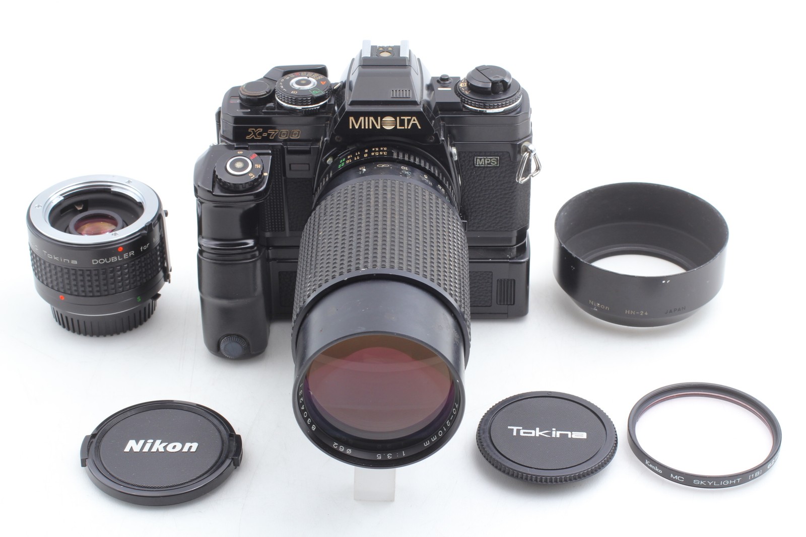 [Exc+4] Minolta X-700 MPS 35mm SLR Film Camera 70-210mm f/3.5 Winder From JAPAN