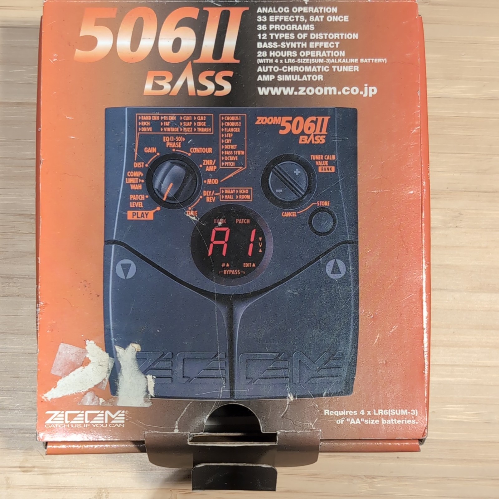 Zoom 506II Bass Digital Multi-Effects Processor Pedal (unknown satus)