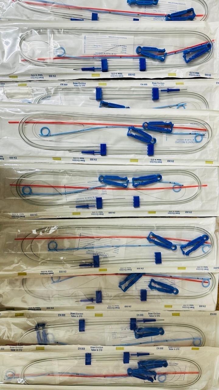 5Fr/26Cm DJ stent kit with compatible guidewire, thread, and clamps (20 nos.) OE