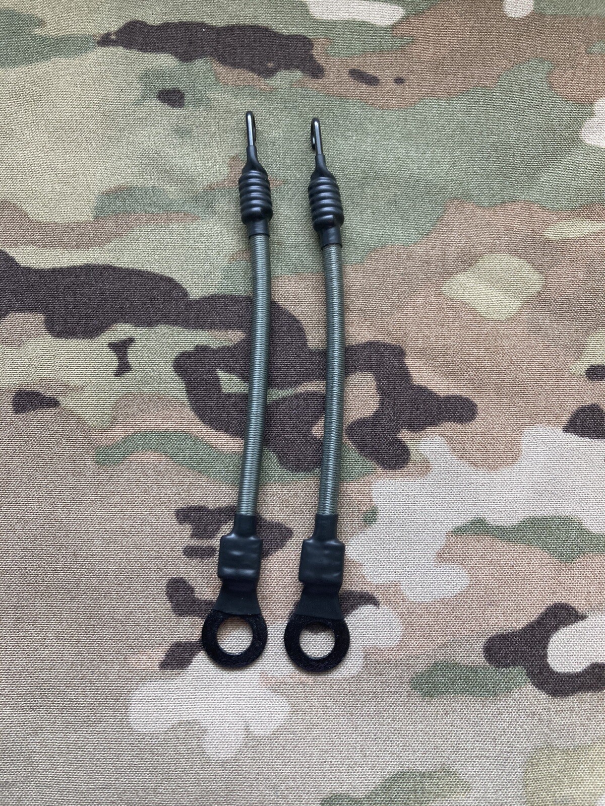 Battle Bungees (Version 2) Ops Core Style for MICH Helmets in Foliage Green