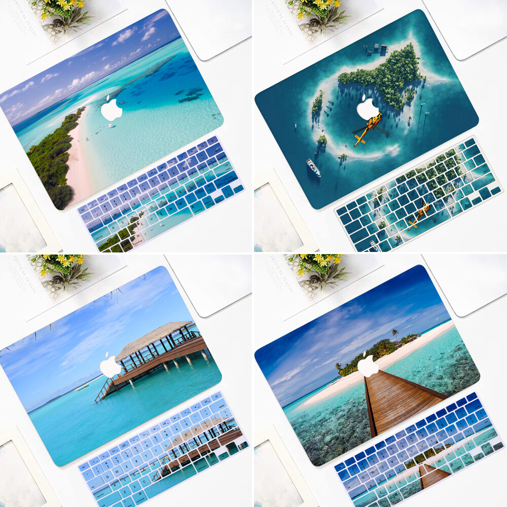 Maldives Hard Case +Keyboard Cover For Macbook M5 Pro 14 Air 13 15 16 12 11 inch