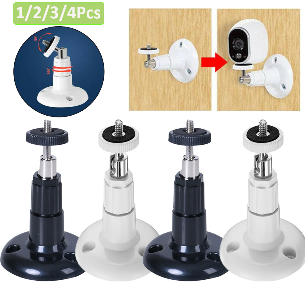 Security Camera Wall Mount Bracket Holder Stand For Arlo Pro/Wyze Cam Pan System