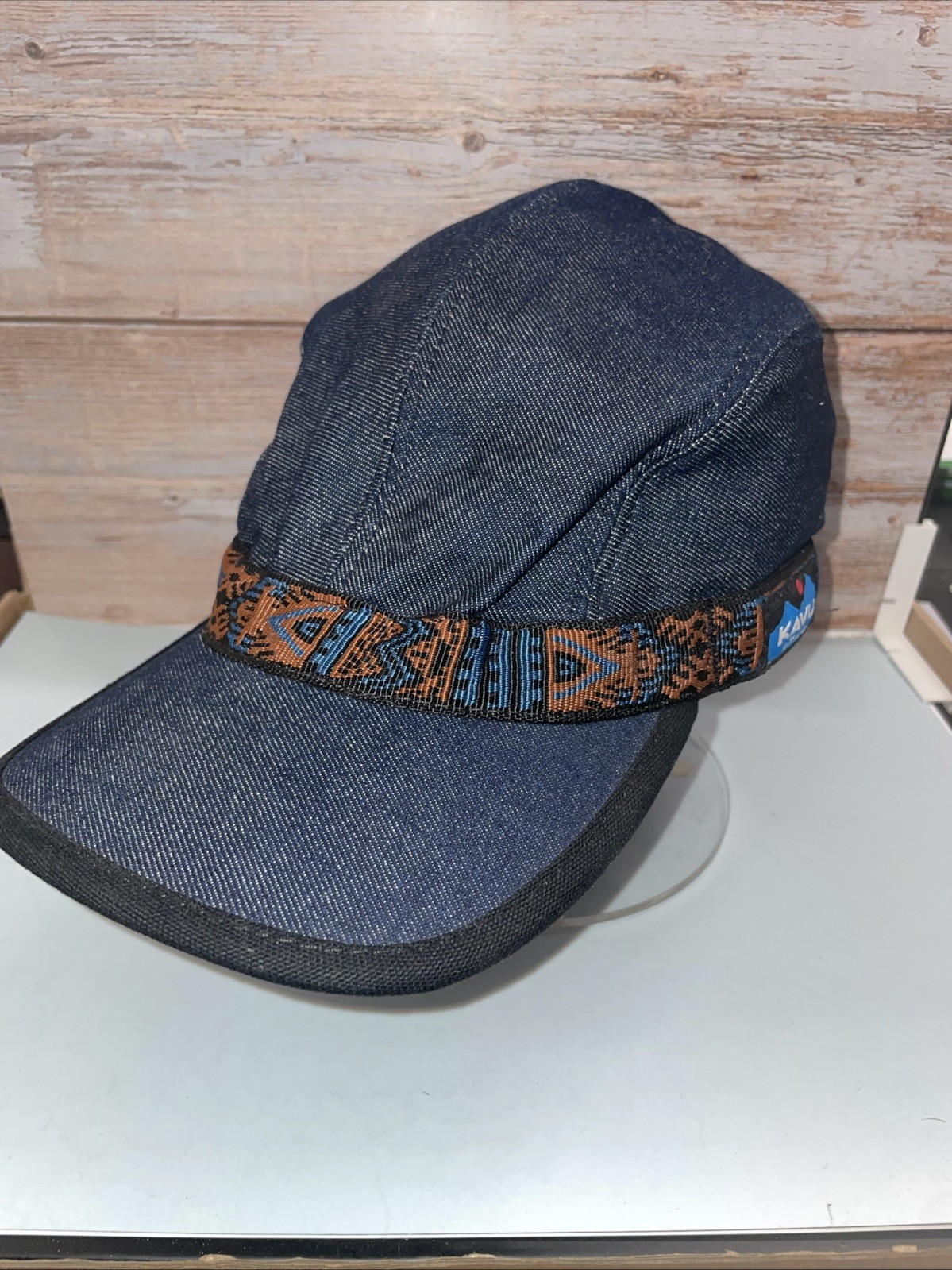 Kavu Denim Strapback Hat Cap Outdoor Style