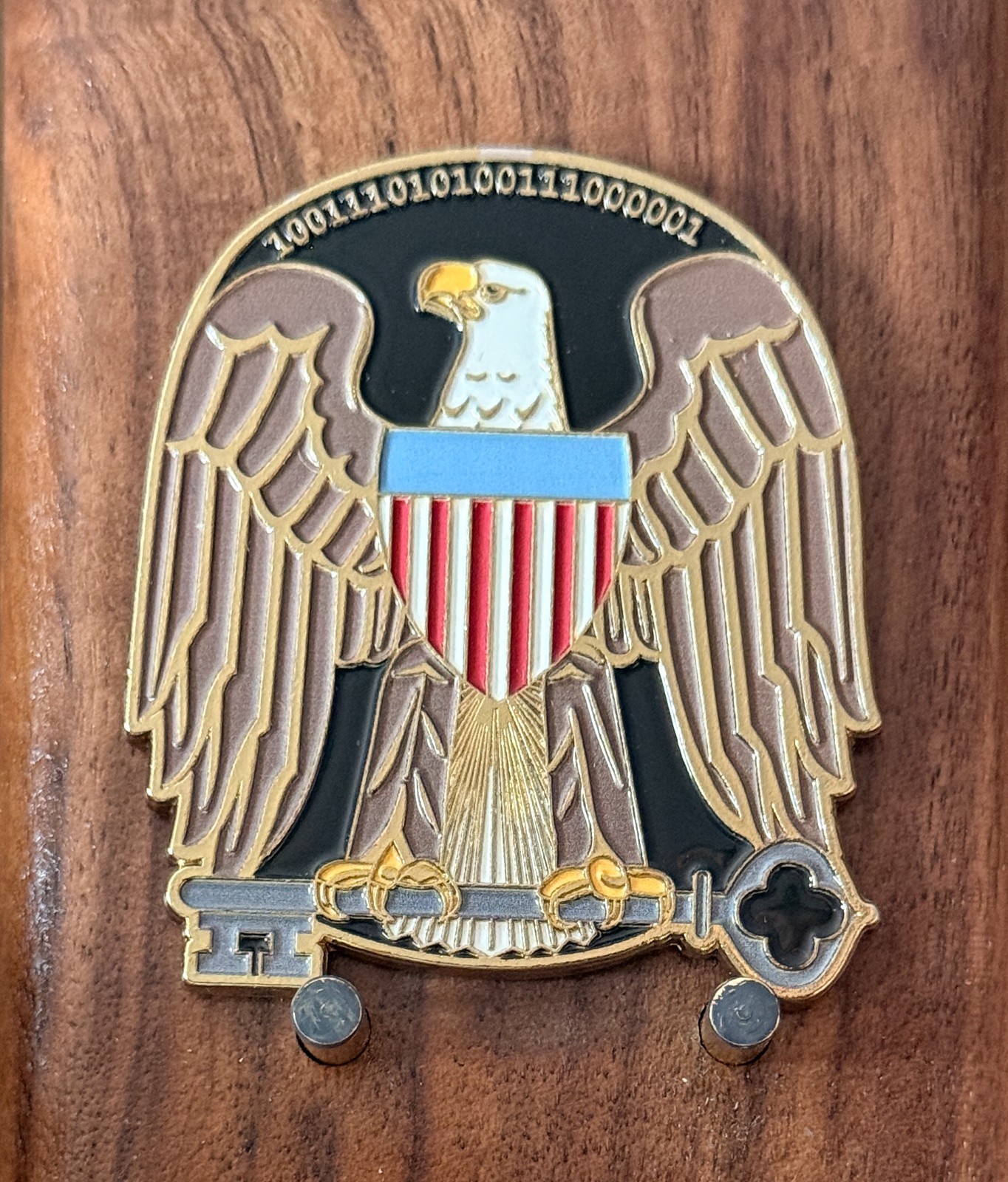 Eagle Key People First Mission Always Challenge Coin  1#45