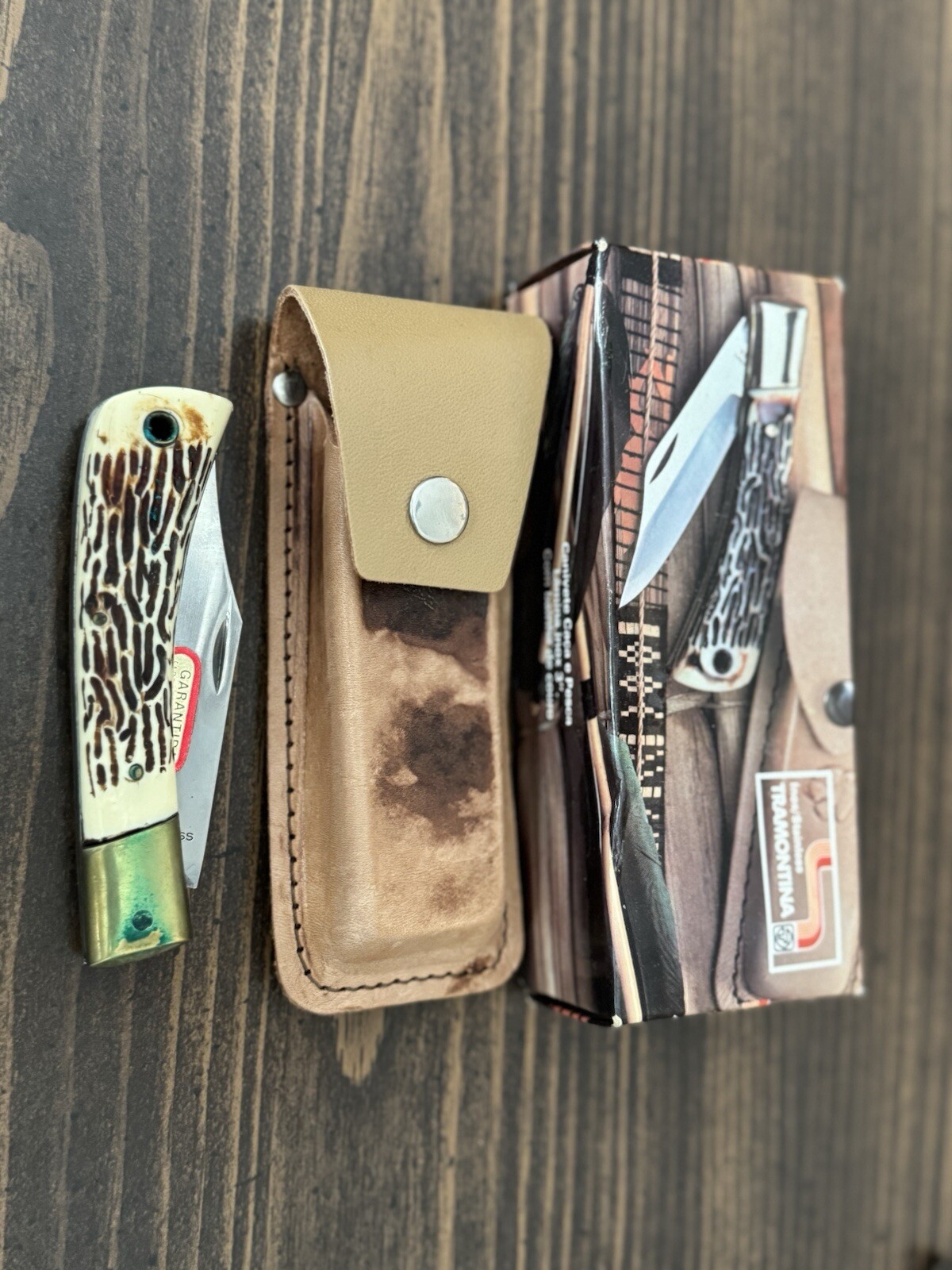 Tramontina  2043 3 inch folding knife inbox never used