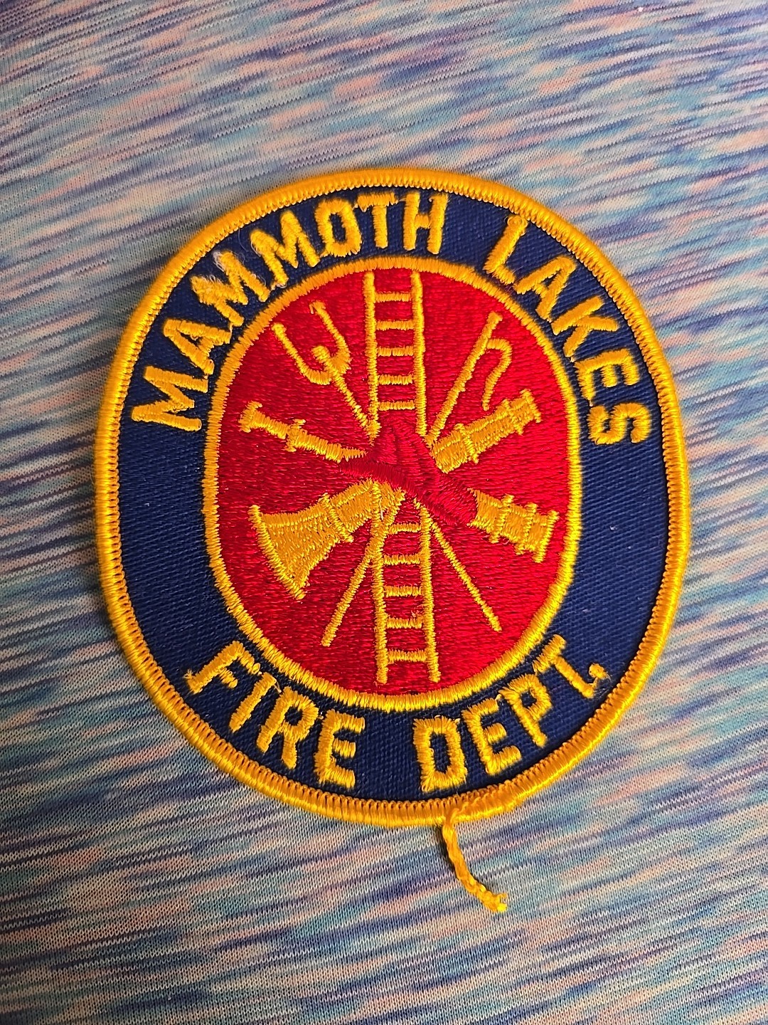 Vintage Mammoth Lakes Fire Department Patch