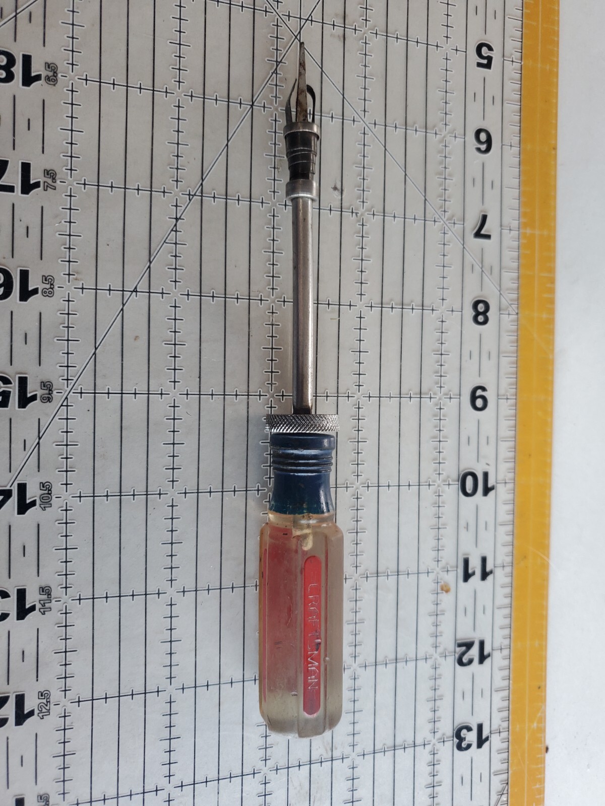 Vintage Craftsman USA Self Holding Screwdriver Flat Tool