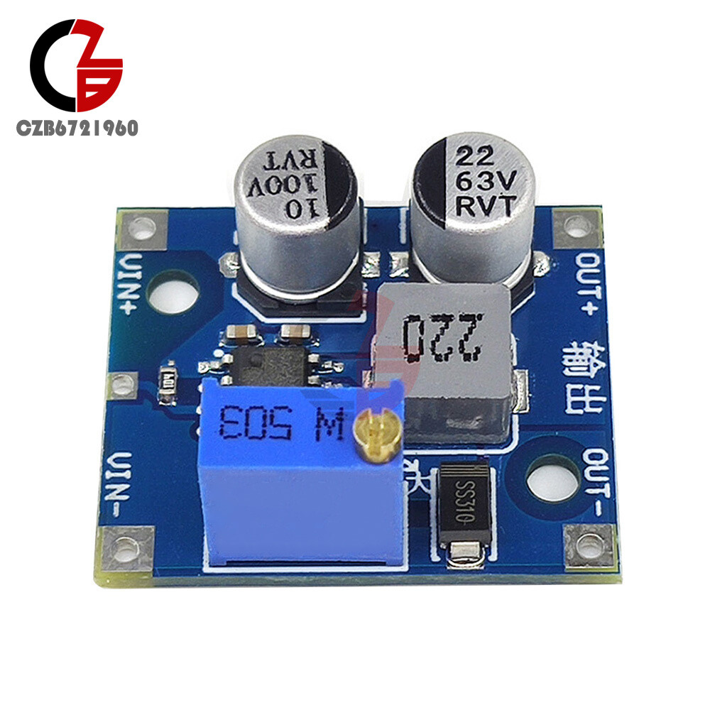 Mini DC-DC Step-Down Power Module Buck Converter 5-80V to1-62V Adjustable 1.5A