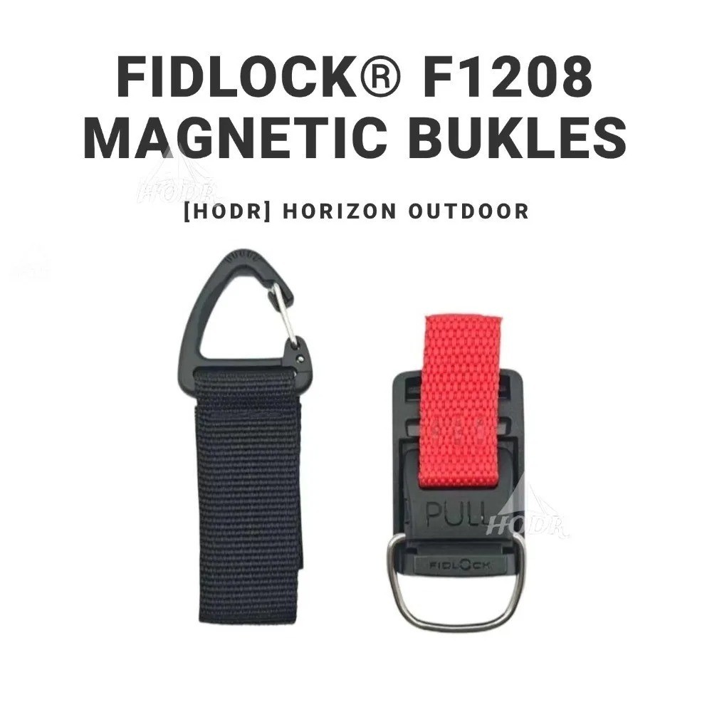 20mm Molle Magnetic Buckle Clip Tactical Backpack Strap EDC Accessory