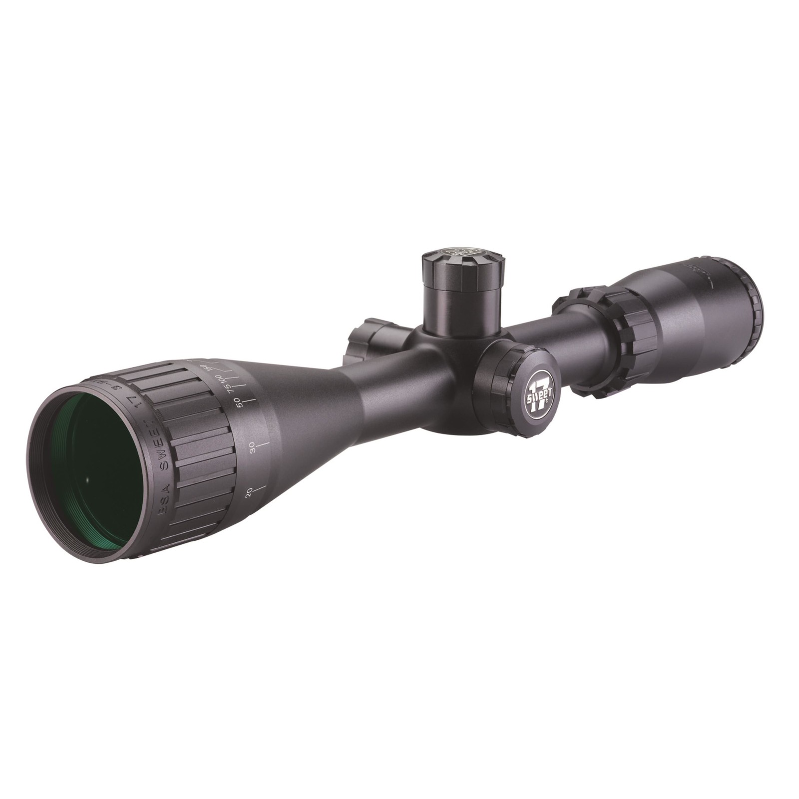 BSA Optics Sweet Riflesope, .17 3-12x 40mm, 30/30 Reticle, : 17-312X40AOWRTB