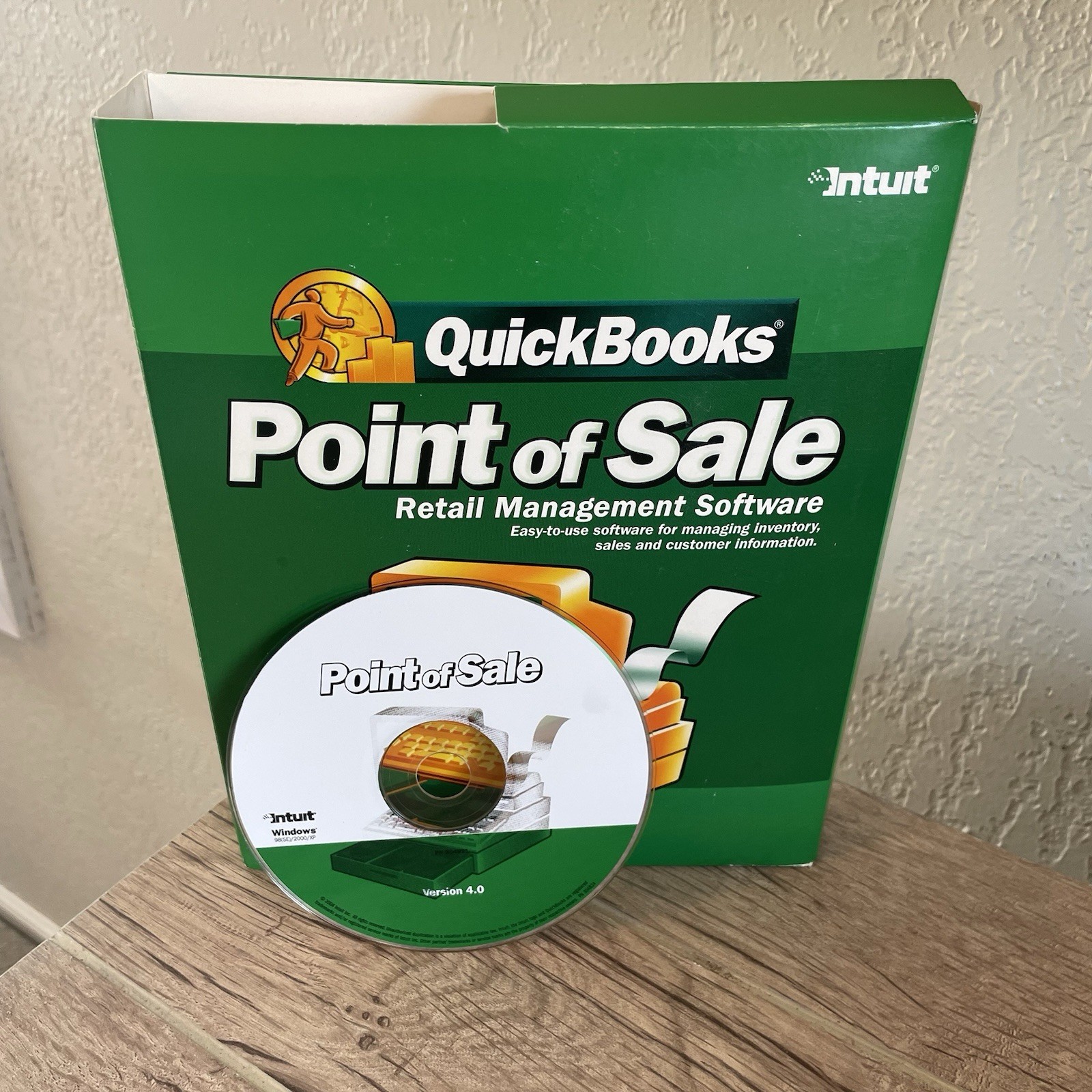 QuickBooks Point of Sale POS Software for Windows w/ Key TESTED Version 4 4.0