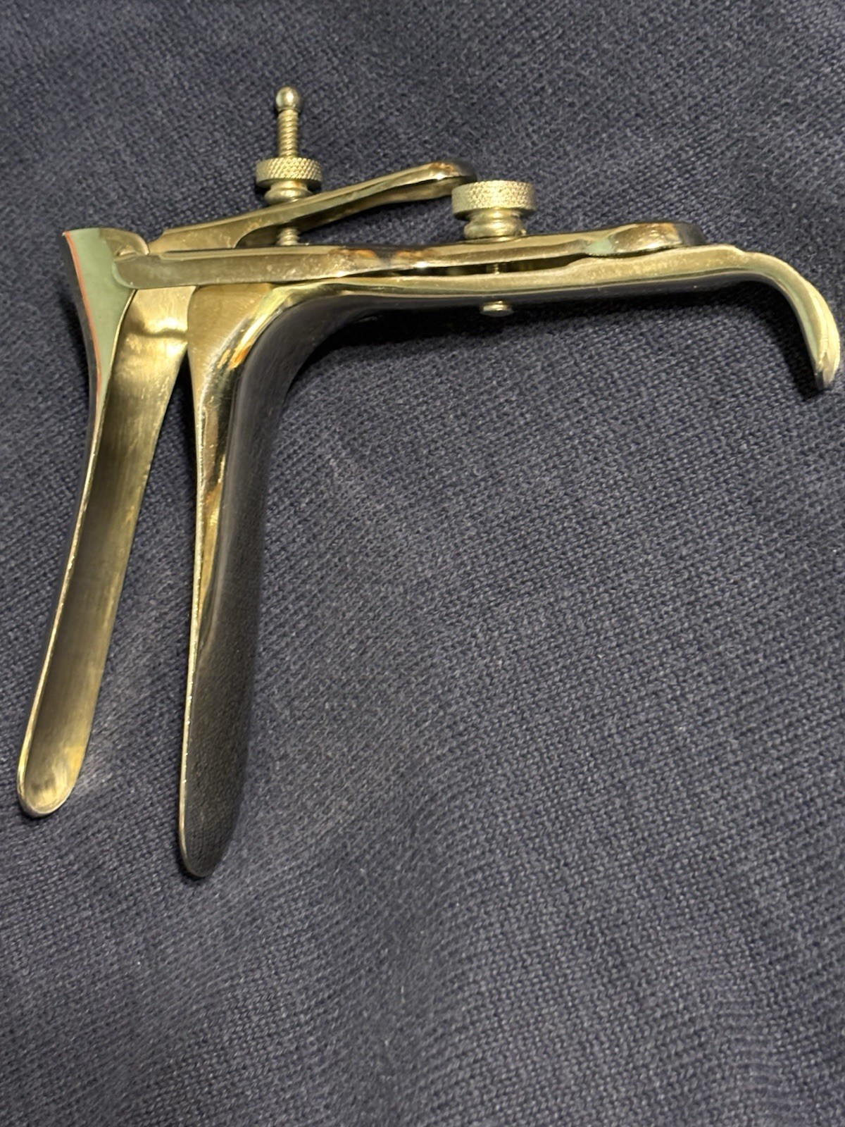 Vantage Graves-style stainless steel metal speculum