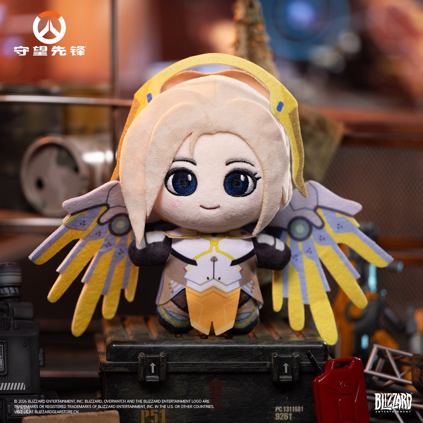 Official Licensed Blizzard Overwatch 10th Anniversary Plush Charm