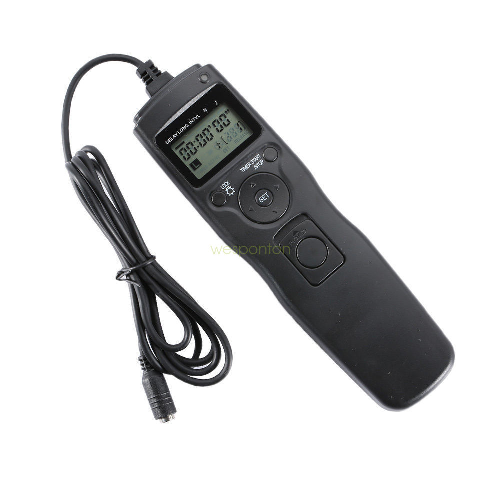 Timer Remote Control For Nikon D810a D800E D700 D500 D300s D4s D4 D3s D5 MC-30