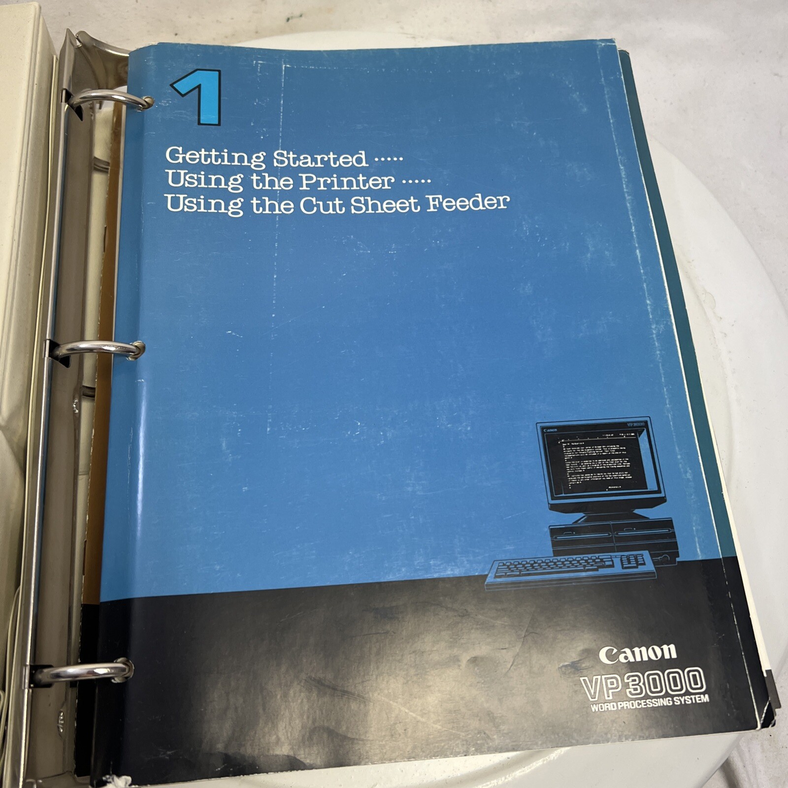Vintage Canon VP3000 Computer Manual