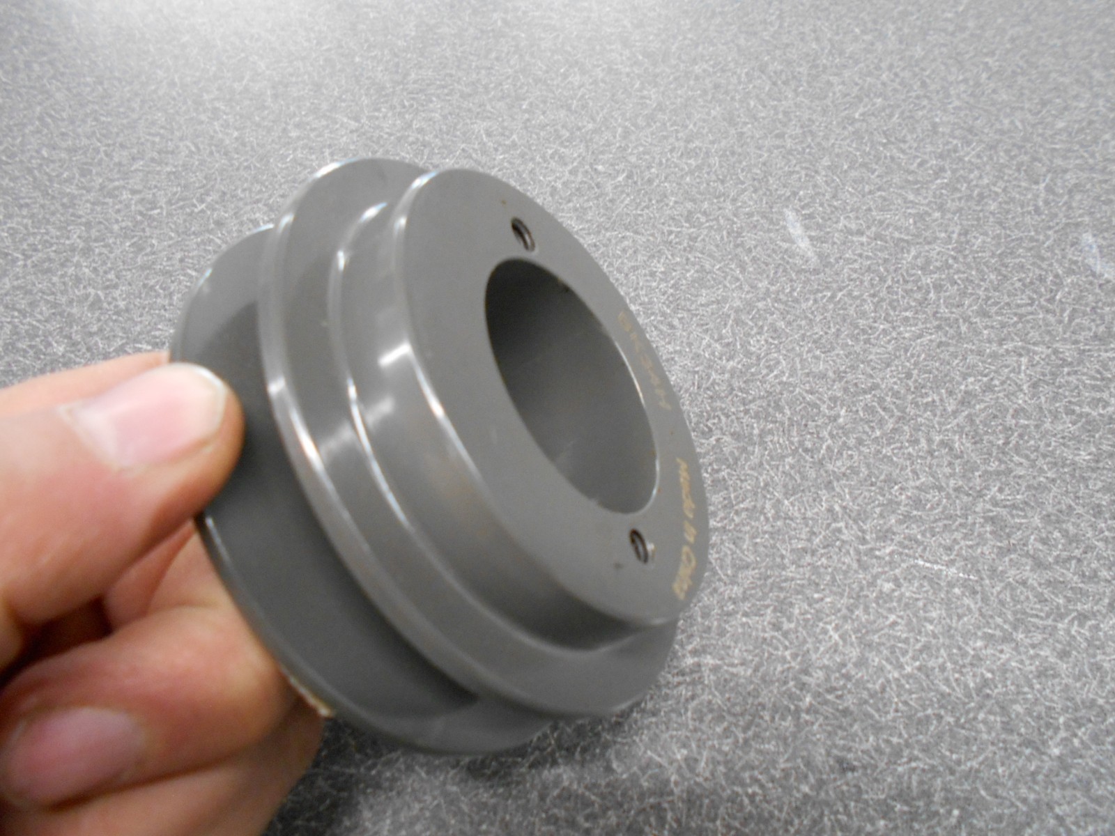 Unbranded BK34H Single Groove V-Belt, Fixed Sheave/Pulley.  NOS!