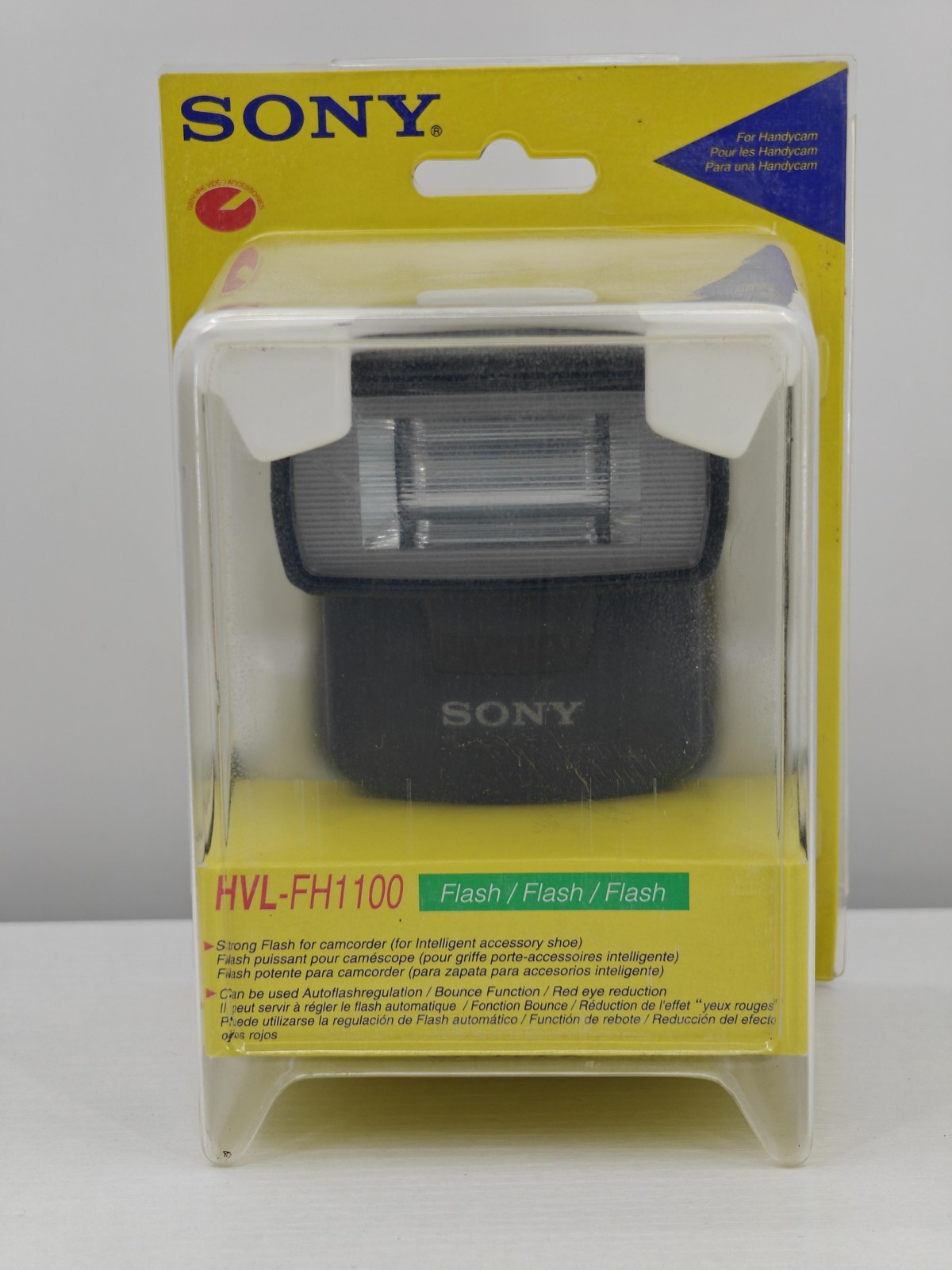 Rare Sony HVL-FH1100 Shoe Mount Flash Swivel Tilt Intelligent Accessory