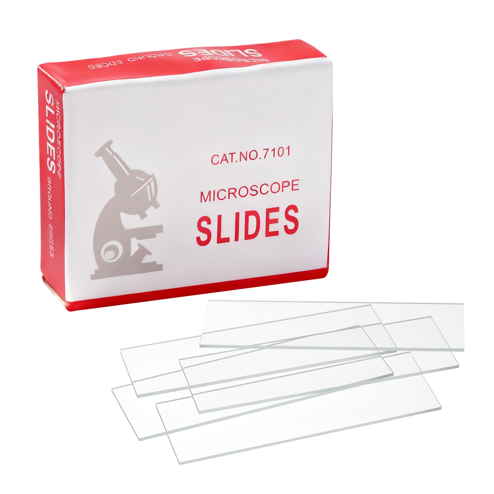 250pcs Microscope Slides, for 1x3" 7101 Glass Kit