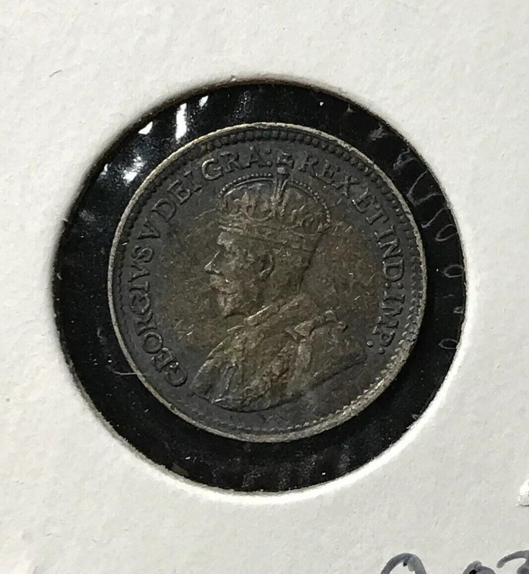 1918 5c Cents Canada - Silver - Nice Example - AM33