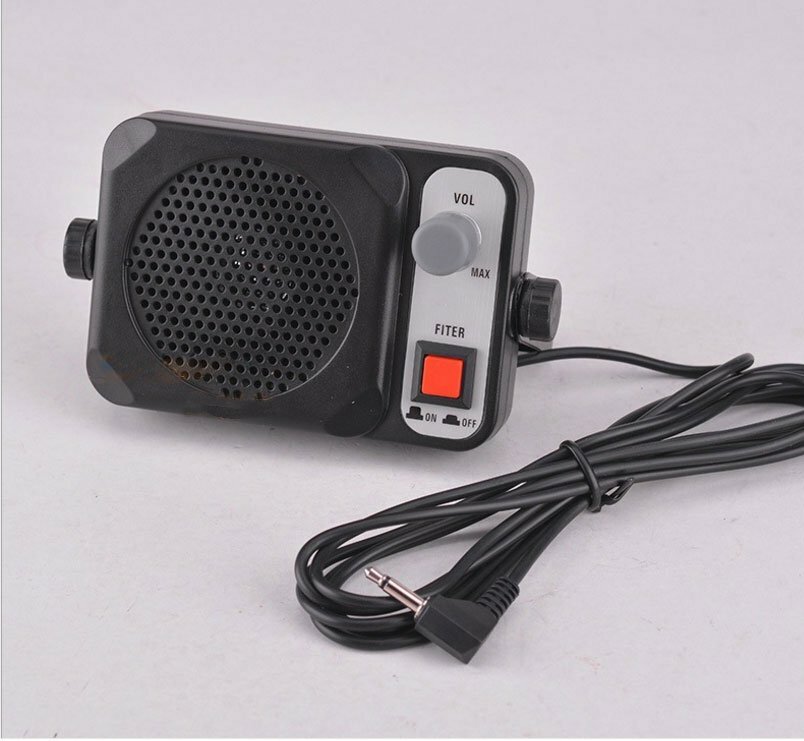 TS-650 External Speaker For Yaesu Kenwood ICOM Motorola Radio 3.5mm
