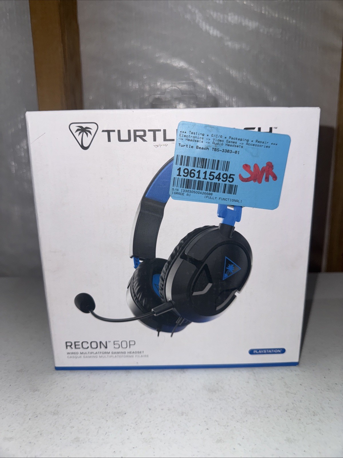 Turtle Beach Ear Force Recon 50P Stereo Gaming headset - Black