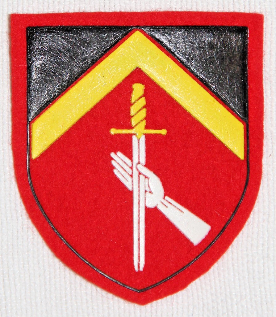 ORIGINAL POST WWII BELGIN ARMY GROUND FORCES PATCH - FREE SHIPPING