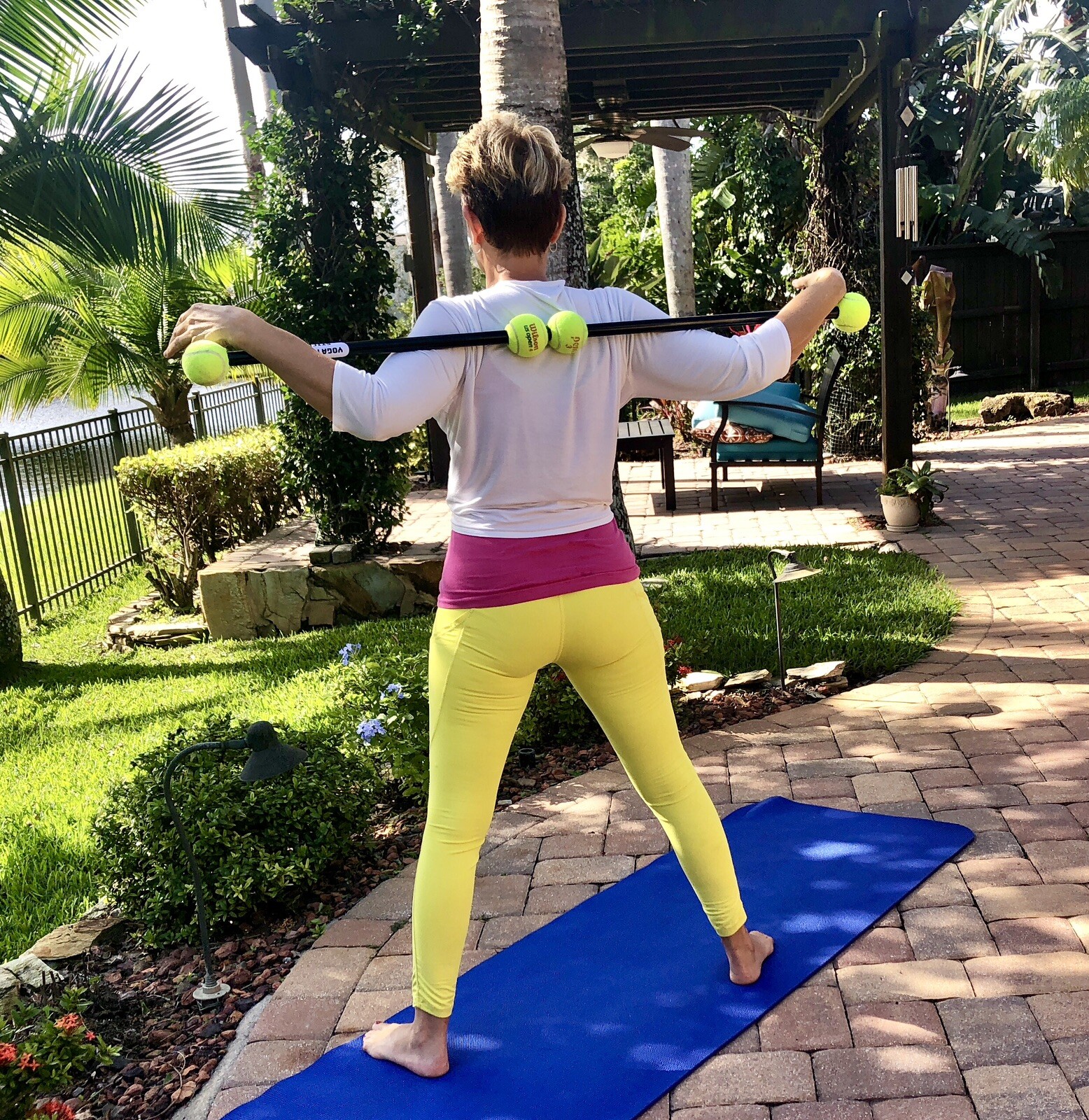 Yoga Flow Exercise Stick