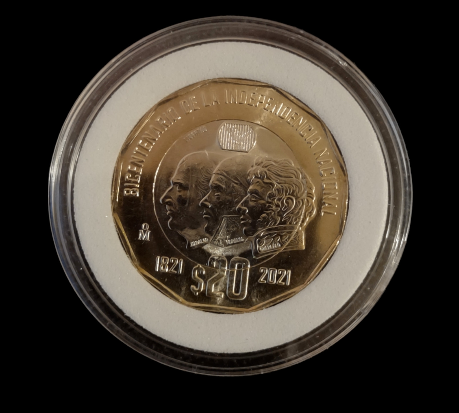 MEXICO 20 PESOS COIN MONEDAS 2021 BICENTENARIO INDEPENDENCIA NACIONAL