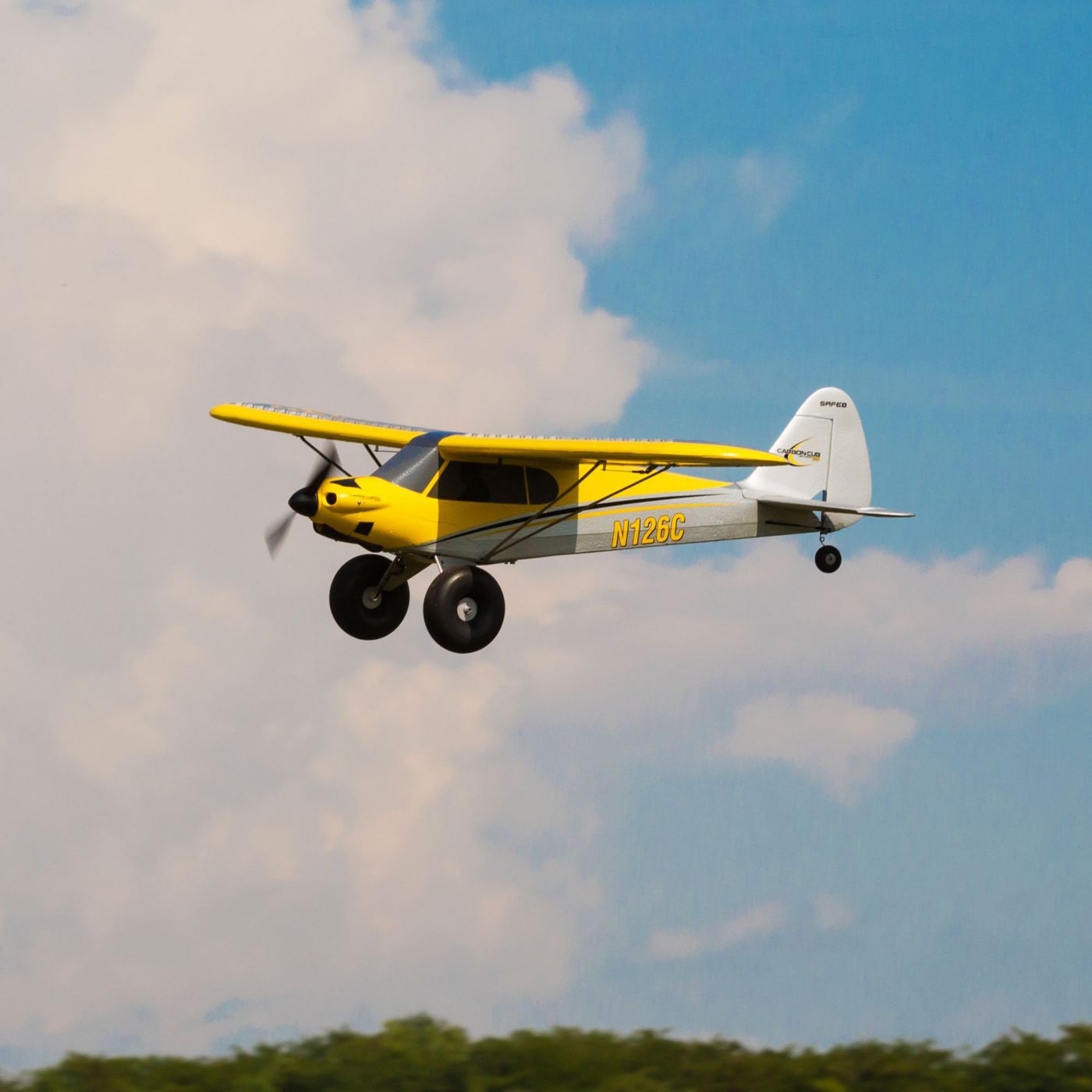 HobbyZone RC Airplane Carbon Cub S 2 1.3m RTF Basic HBZ320001