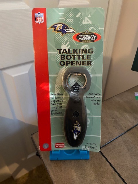 Talking Bottle Opener Baltimore Ravens