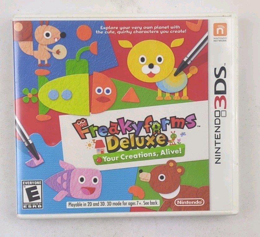 Freakyforms Deluxe Nintendo 3DS Case and Insert Only No Game/Manual Authentic