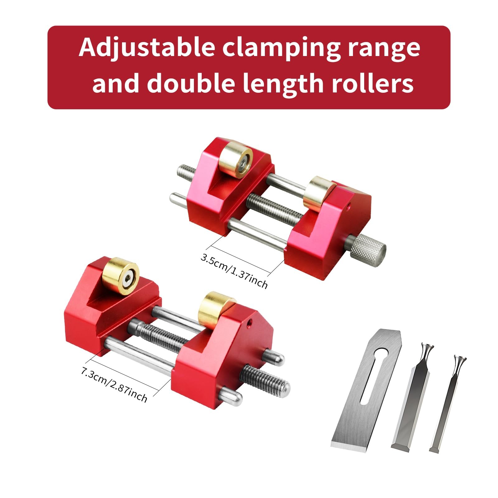 Red Honing Guide Tool Honing guide system Comprehensive Chisel Sharpening Kit🎉