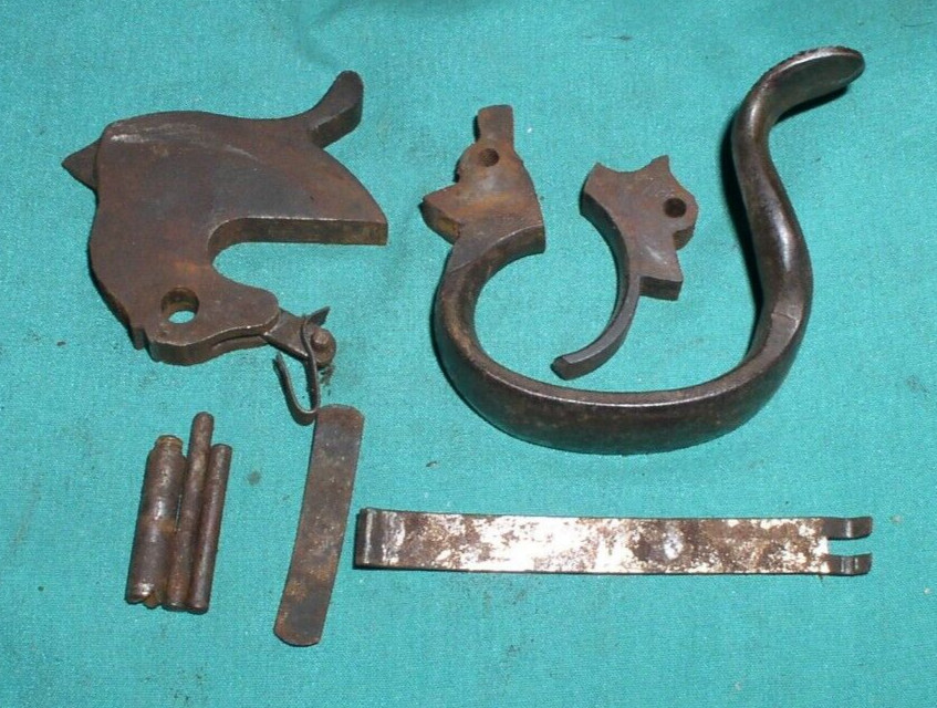 C.S. SHATTUCK 12ga SIDE Snap Shotgun TRIGGER GUARD/HAMMER/SPRINGS/ETC TJ5241