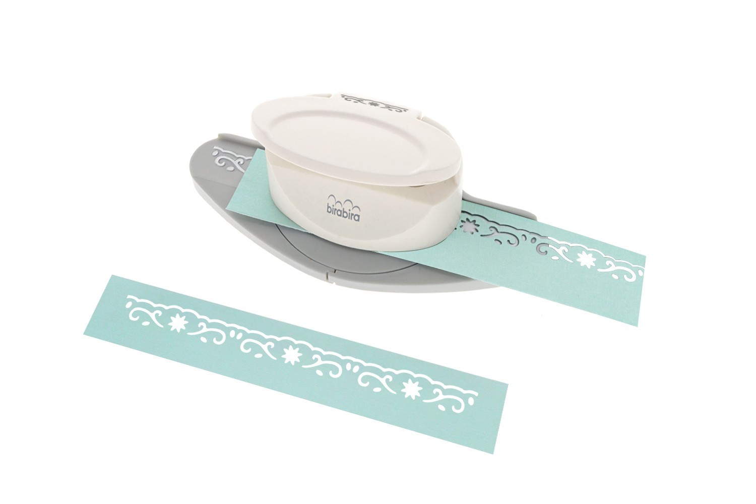 Bira Flowers Continuous Border Paper Craft Punch for Scrapbooking
