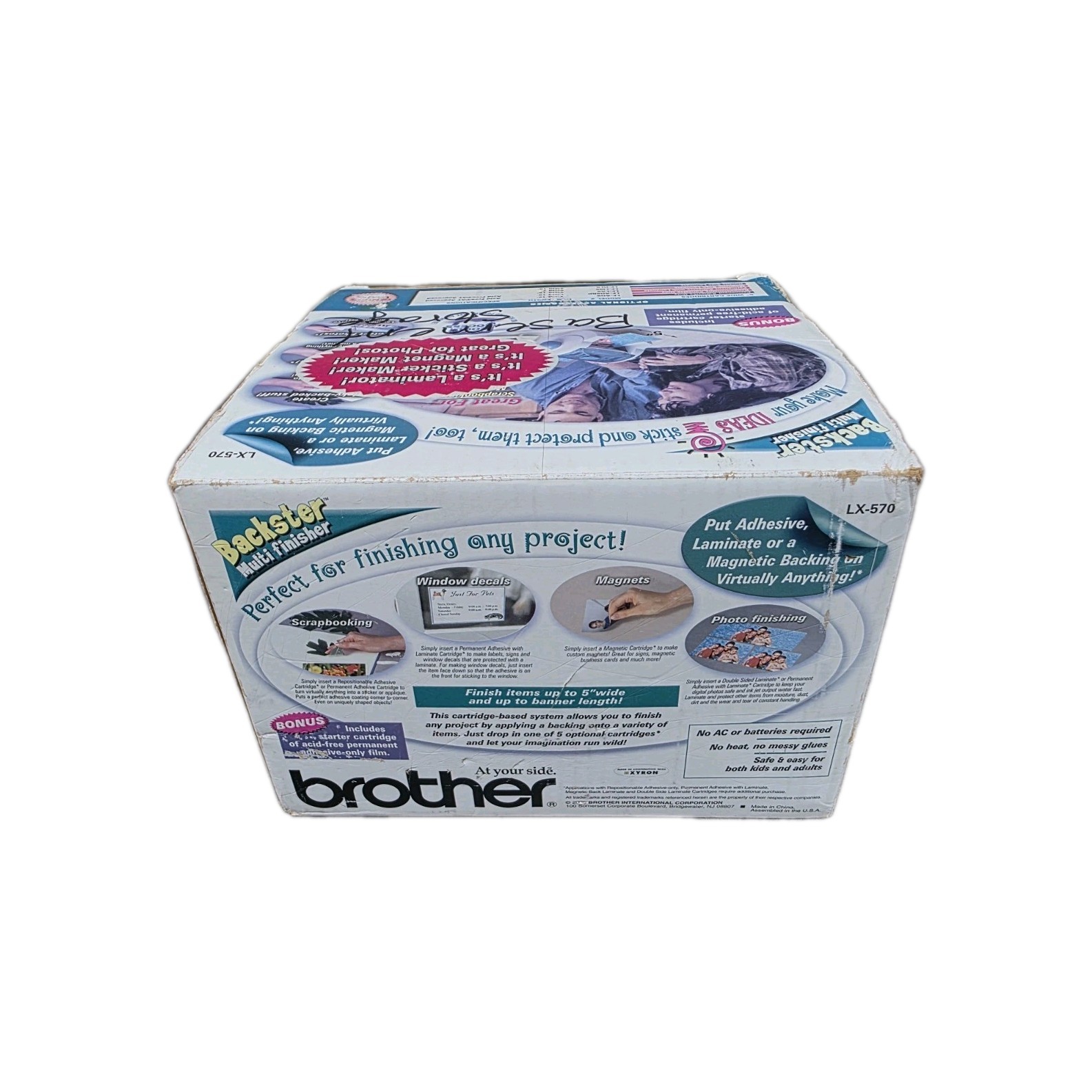 Brothers Backster LX-570 Multi-Finisher Laminator  New