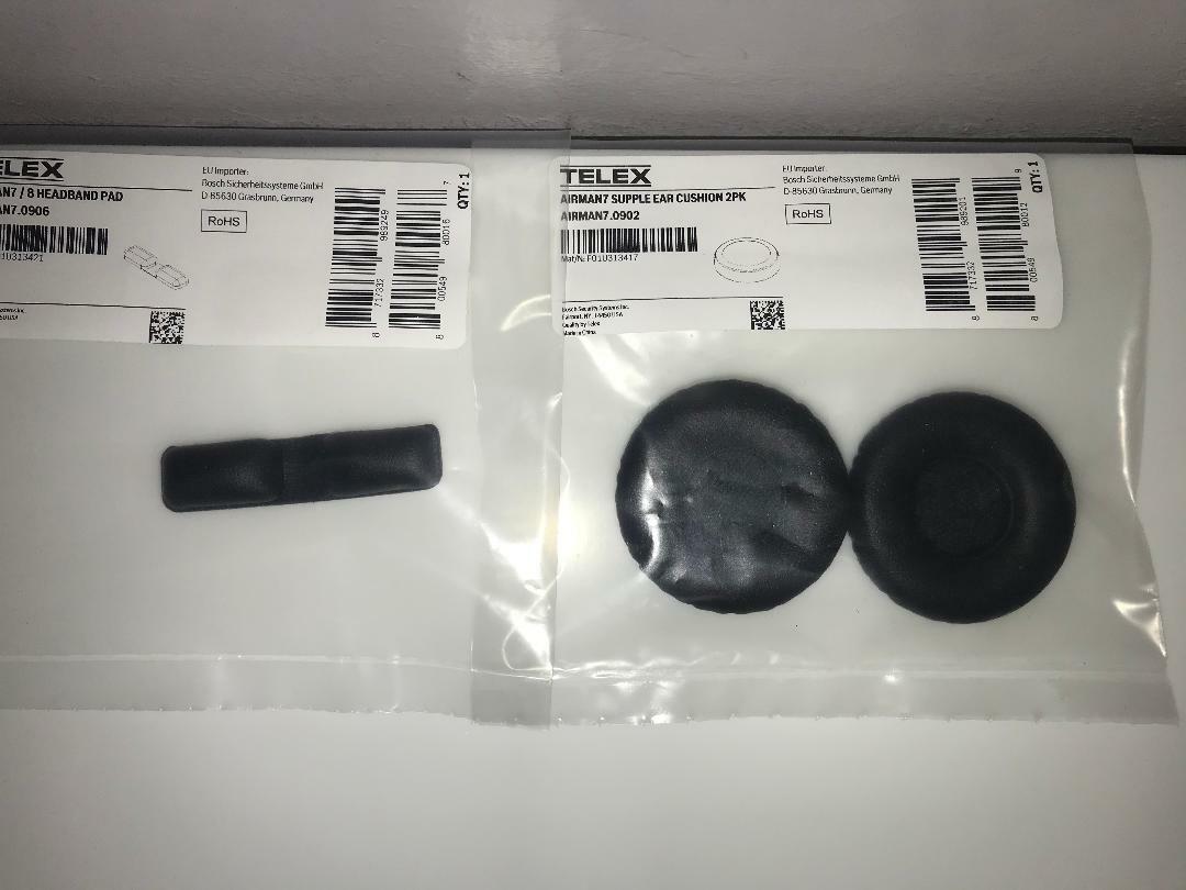 TELEX AIRMAN7 RENEW KIT includes EAR PADS & HEAD PAD, Original TELEX PARTS