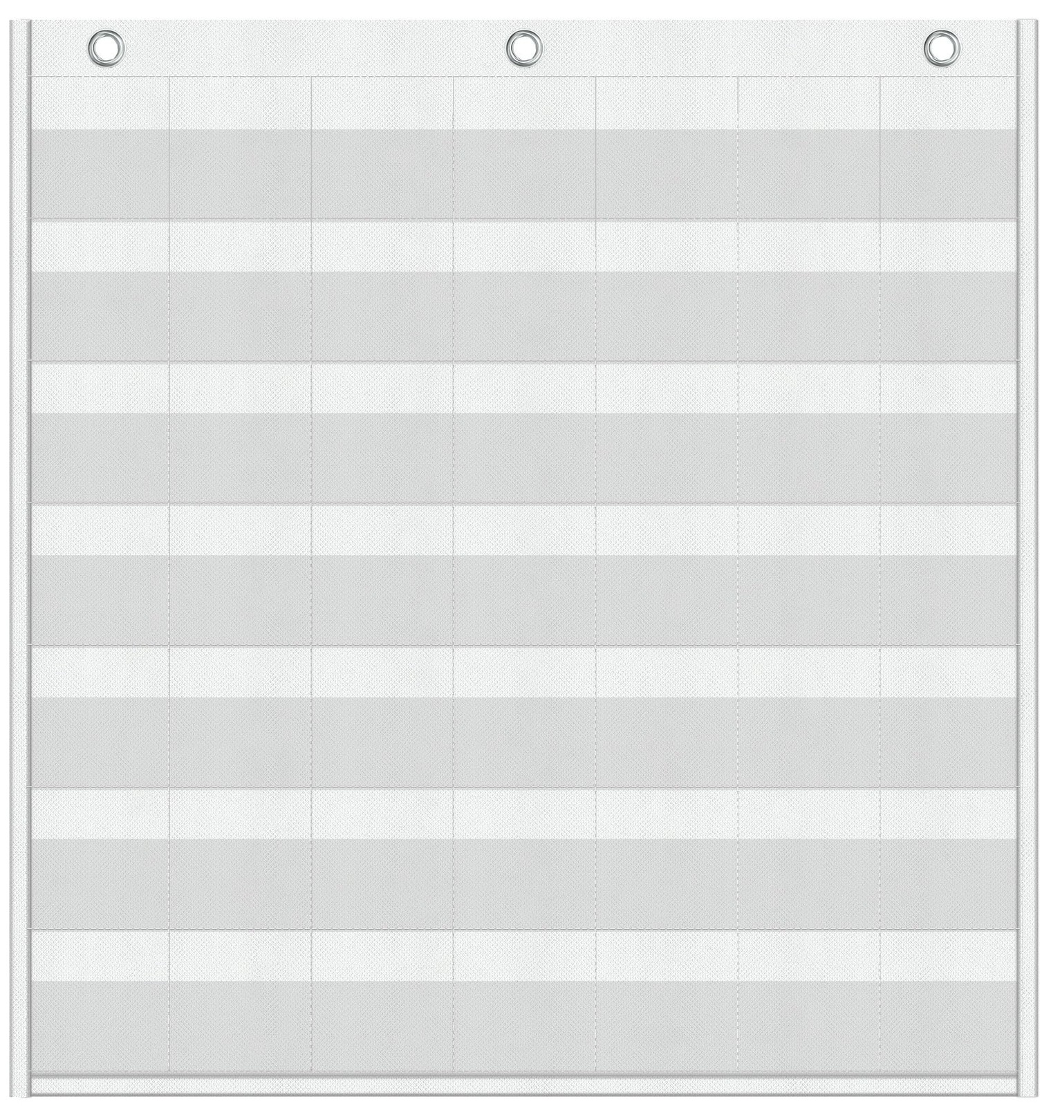 Yoink Classroom Calendar Pocket Chart with 45 Clear Pockets - Blank Monthly C...