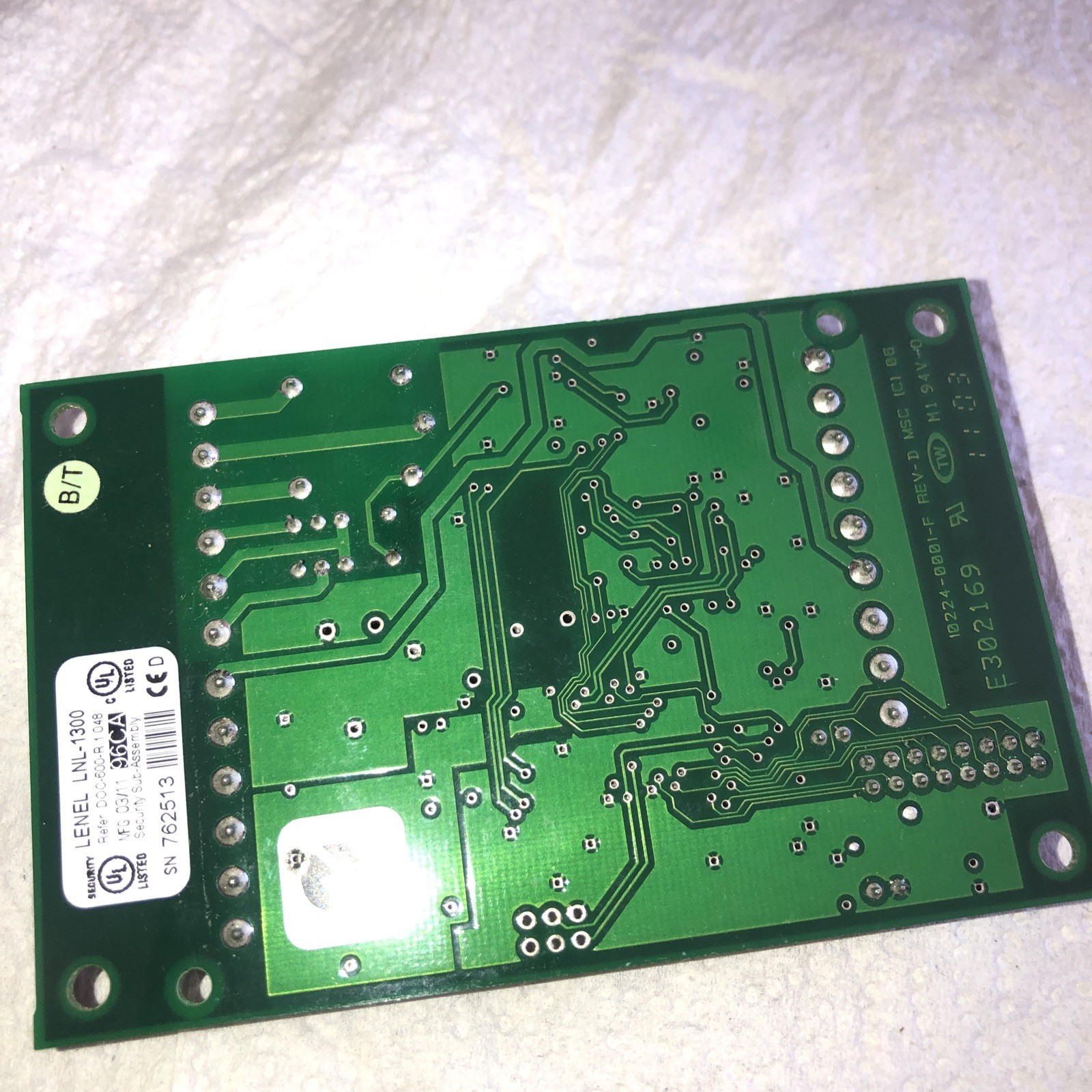 Lenel LNL-1300 Single Reader Interface Module for Access Control. Used
