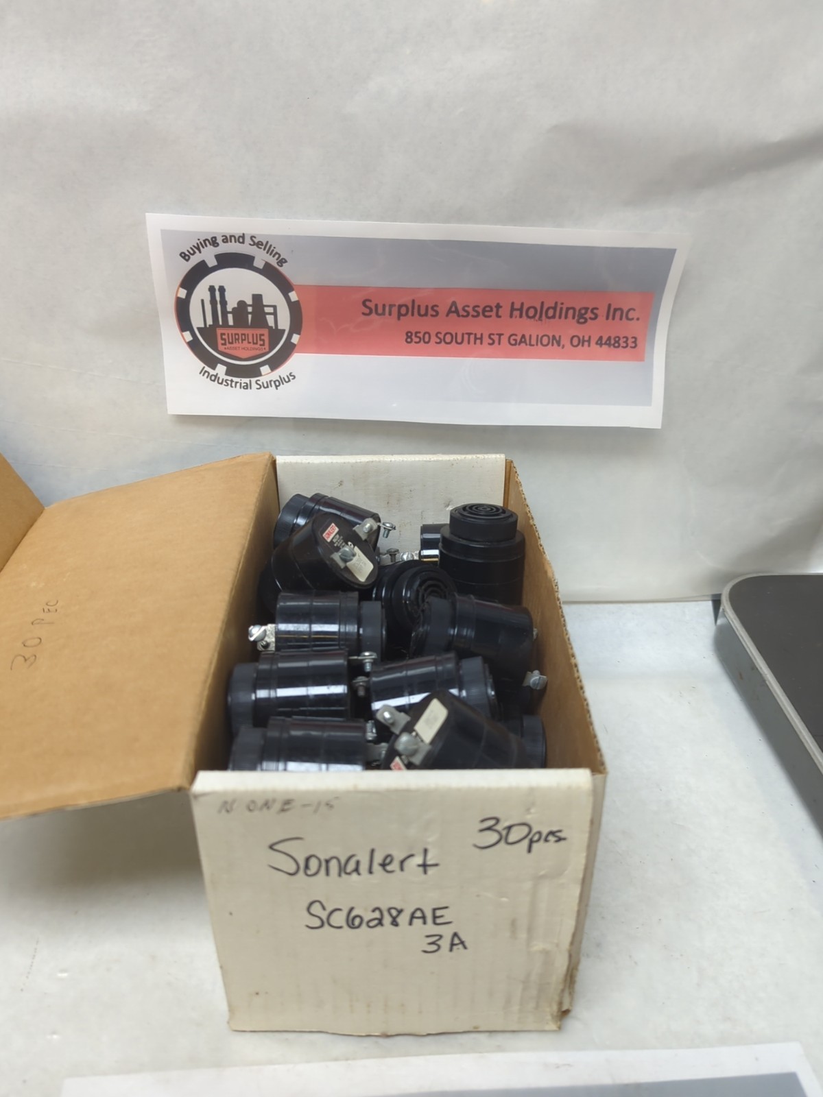 MALLORY,SC628AE,SONALERT SIGNAL ALERT ALARM BUZZER LOT OF 30 PRE-OWNED