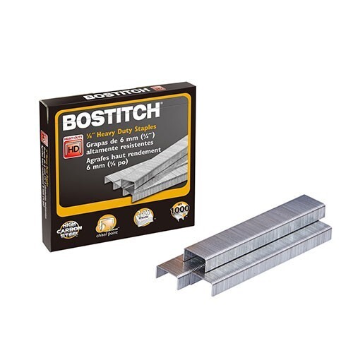 Bostitch Heavy Duty Premium Staples Carbon Steel Wire Box/1000 Office School