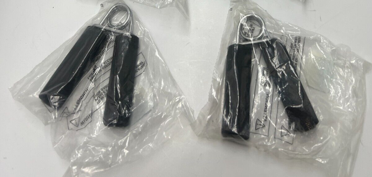 ( QTY 2) Healthy Workforce Black Hand Strength Grippers