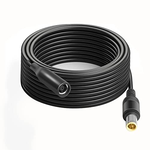 30Ft Jackery Extension Cable 14AWG 8mm Solar Panel Black