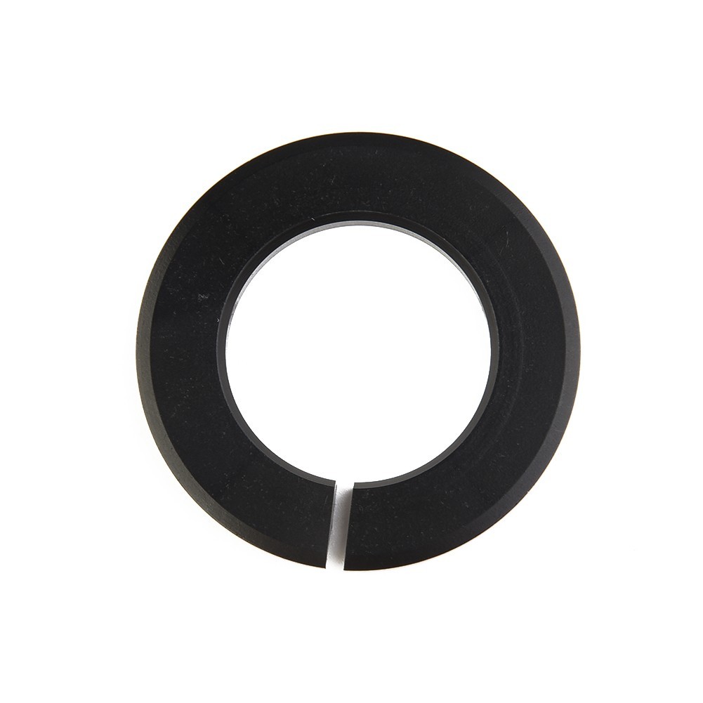 Black Fork Adapter Ring 50.5x29.9mm Tapered Steerer Replacement