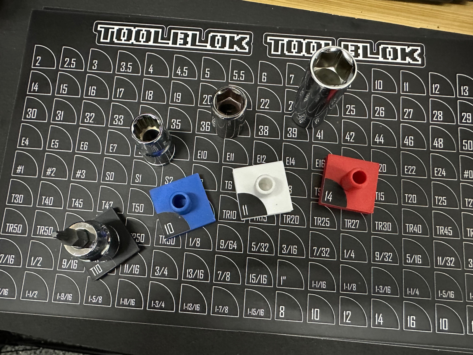 ToolBlok Socket Blok Labels