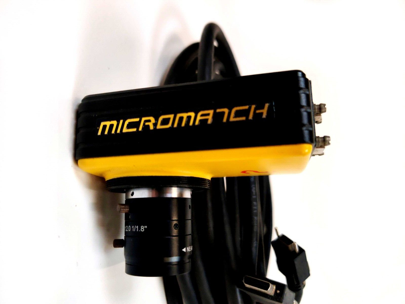 MicroMatch 6150CM Machine Vision Camera 5.0Mp w Cables compare Cognex 5100