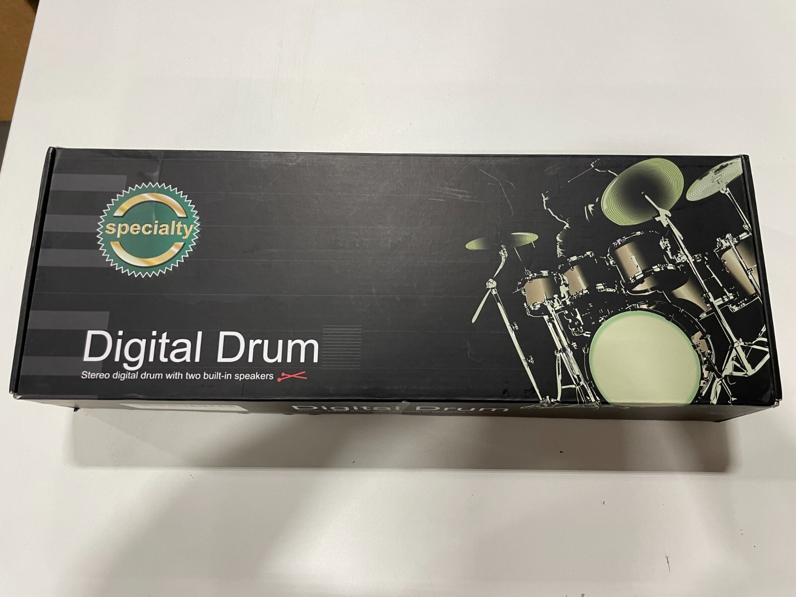 Specialty: Stereo Digital Drum Set w/Built-in Speakers
