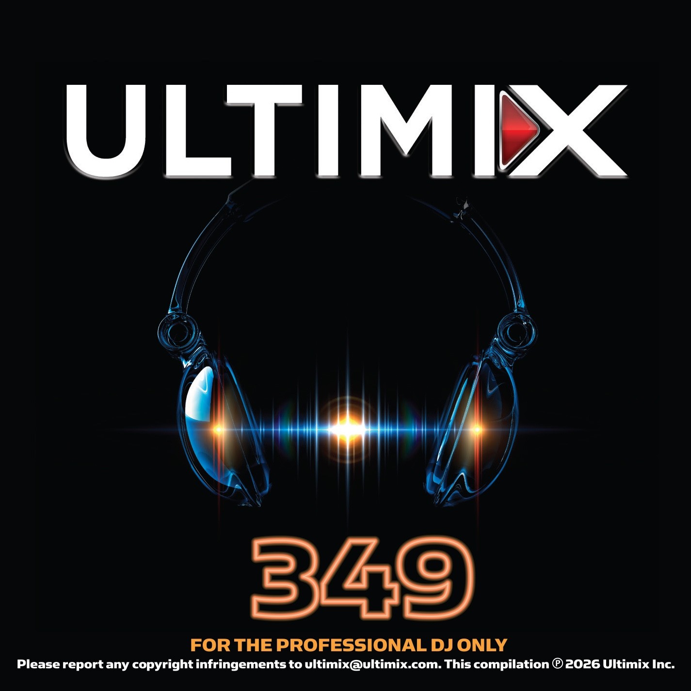 Ultimix 349 CD Dance Club Pop Gaga Doechii Sabrina Carpenter Dominic Fike Kungs