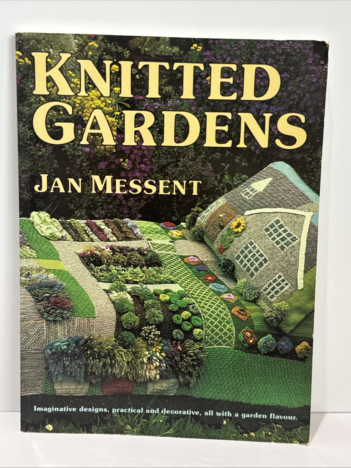 Knitted Gardens Knitting Pattern Book Jan Messent